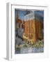 The Construction of the Temple of Jerusalem by King Solomon, by Jean Fouquet-null-Framed Giclee Print