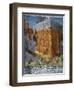 The Construction of the Temple of Jerusalem by King Solomon, by Jean Fouquet-null-Framed Giclee Print