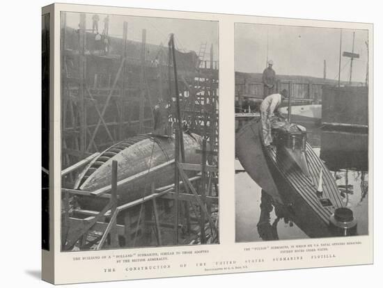The Construction of the United States Submarine Flotilla-null-Stretched Canvas