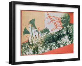 The Construction of the USSR, c.1920-Alexander Rodchenko-Framed Giclee Print