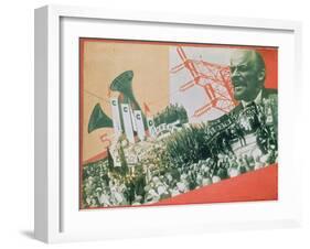 The Construction of the USSR, c.1920-Alexander Rodchenko-Framed Giclee Print