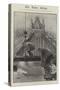 The Construction of Tower Bridge, London-Henri Lanos-Stretched Canvas