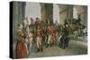 The Consuls Take Possession of the Tuileries-Felicien Baron De Myrbach-rheinfeld-Stretched Canvas