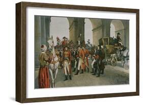 The Consuls Take Possession of the Tuileries-Felicien Baron De Myrbach-rheinfeld-Framed Giclee Print