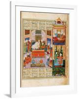 The Consummation of the Marriage Between Khusraw and Shirin-null-Framed Giclee Print