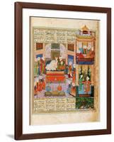 The Consummation of the Marriage Between Khusraw and Shirin-null-Framed Giclee Print