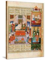 The Consummation of the Marriage Between Khusraw and Shirin-null-Stretched Canvas