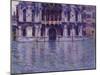 The Contarini Palace, 1908-Claude Monet-Mounted Giclee Print