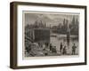 The Contemplative Man's Recreation, Fishing at Teddington Lock-Alfred W. Cooper-Framed Giclee Print
