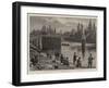 The Contemplative Man's Recreation, Fishing at Teddington Lock-Alfred W. Cooper-Framed Giclee Print