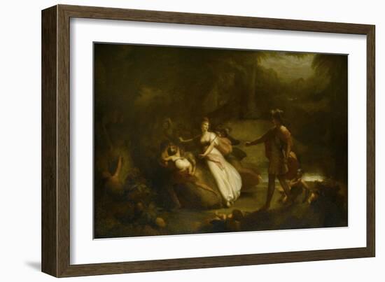 The Contention of Oberon and Titania for the Indian Boy-Henry Howard-Framed Giclee Print