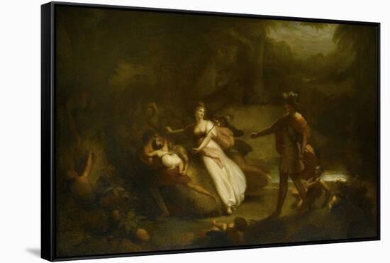 The Contention of Oberon and Titania for the Indian Boy-Henry Howard-Framed Stretched Canvas