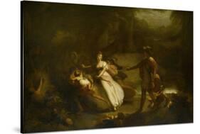 The Contention of Oberon and Titania for the Indian Boy-Henry Howard-Stretched Canvas