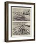 The Contest for the America Cup, Final Practice before the Race-T. Dart Walker-Framed Giclee Print