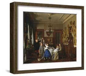 The Contest for the Bouquet-Seymour Joseph Guy-Framed Premium Giclee Print
