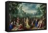 The Continence of Scipio, 1600-Karel Van Mander-Framed Stretched Canvas