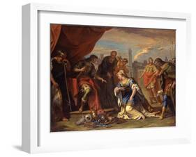 The Continence of Scipio, c.1708-1710-Sebastiano Ricci-Framed Giclee Print