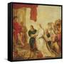 The Continence of Scipio-Cornelis de Vos-Framed Stretched Canvas