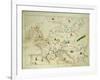 The Continent of Europe, from an Atlas of the World in 33 Maps, Venice, 1st September 1553-Battista Agnese-Framed Giclee Print