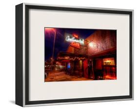 The Continental Club on South Congress in Austin-Trey Ratcliff-Framed Photographic Print