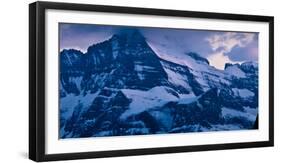 The Continental Divide Passes over Mount Gould, Glacier National Park, Glacier County, Montana-Steven Gnam-Framed Photographic Print