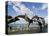 The Continuation of Life Monument on Paseo Claussen, Mazatlan, Mexico-Charles Sleicher-Stretched Canvas