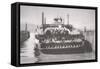The Contra Costa Ferry, c.1920-null-Framed Stretched Canvas