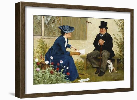 The Contract-William Bromley-Framed Giclee Print