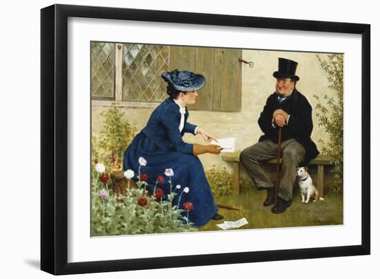 The Contract-William Bromley-Framed Giclee Print