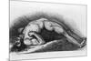 The Contracted Body of Soldier Suffering from Tetanus-Charles Bell-Mounted Art Print