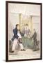 The Contractor and the Contracted, or 195 More Than 186, 1810-William Heath-Framed Giclee Print