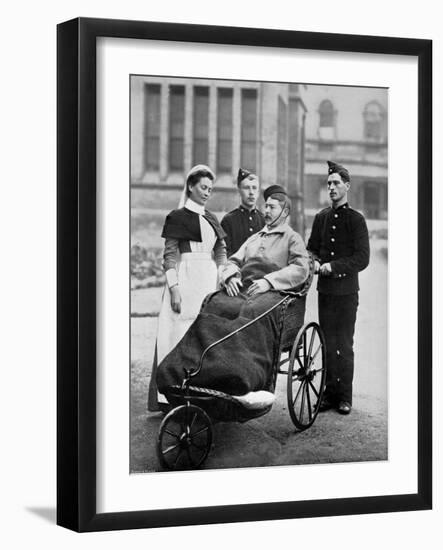 The Convalescent, Herbert Hospital, Woolwich, London, 1896-Gregory & Co-Framed Giclee Print