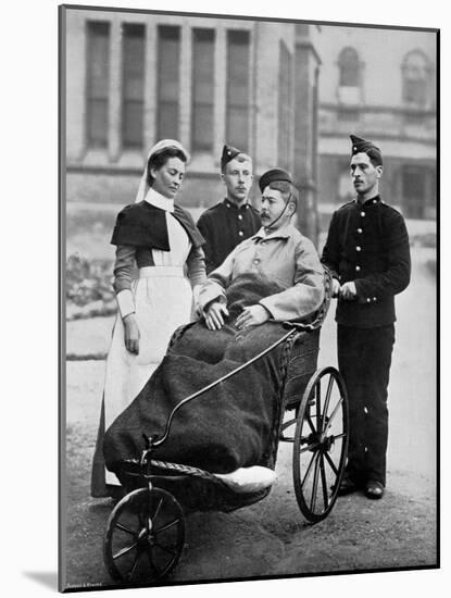 The Convalescent, Herbert Hospital, Woolwich, London, 1896-Gregory & Co-Mounted Giclee Print