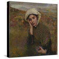 The Convalescent-Annie Louisa Swynnerton-Stretched Canvas