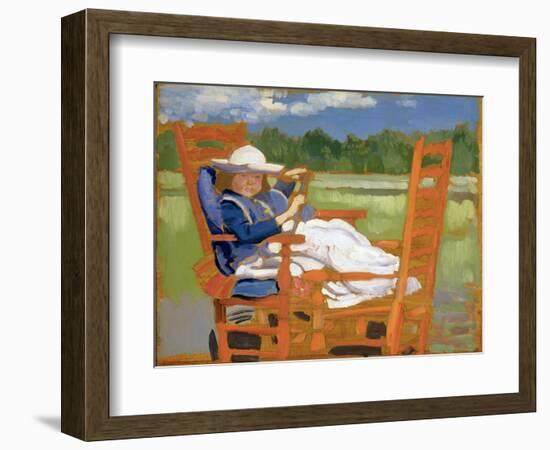 The Convalescent-Augustus Edwin John-Framed Giclee Print