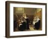 The Convent Choir, 1865 (Oil on Panel)-Jean or Jehan Georges Vibert-Framed Giclee Print