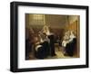 The Convent Choir, 1865 (Oil on Panel)-Jean or Jehan Georges Vibert-Framed Giclee Print