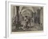 The Convent of San Francesco During the Sacking of the City of Assisi by the Perugians, 1442-Frank W. W. Topham-Framed Giclee Print