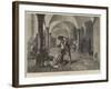 The Convent of San Francesco During the Sacking of the City of Assisi by the Perugians, 1442-Frank W. W. Topham-Framed Giclee Print