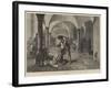 The Convent of San Francesco During the Sacking of the City of Assisi by the Perugians, 1442-Frank W. W. Topham-Framed Giclee Print