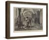 The Convent of San Francesco During the Sacking of the City of Assisi by the Perugians, 1442-Frank W. W. Topham-Framed Giclee Print