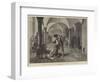 The Convent of San Francesco During the Sacking of the City of Assisi by the Perugians, 1442-Frank W. W. Topham-Framed Giclee Print