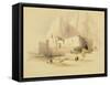 The Convent of St. Catherine, Mount Sinai, February 21st 1839, Plate 109-David Roberts-Framed Stretched Canvas