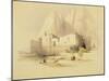 The Convent of St. Catherine, Mount Sinai, February 21st 1839, Plate 109-David Roberts-Mounted Giclee Print