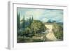 The Convent of St. Eufebio, Near Naples-Francis Towne-Framed Giclee Print