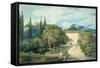 The Convent of St. Eufebio, Near Naples-Francis Towne-Framed Stretched Canvas