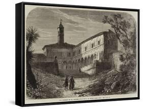 The Convent of St Onofrio, Near Rome, in Which Tasso Died-Edmund Morison Wimperis-Framed Stretched Canvas