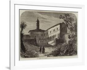 The Convent of St Onofrio, Near Rome, in Which Tasso Died-Edmund Morison Wimperis-Framed Giclee Print