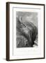 The Convent of St Saba, Wilderness of Engadi, Holy Land, 19th Century-J Horsburgh-Framed Giclee Print