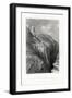 The Convent of St Saba, Wilderness of Engadi, Holy Land, 19th Century-J Horsburgh-Framed Giclee Print